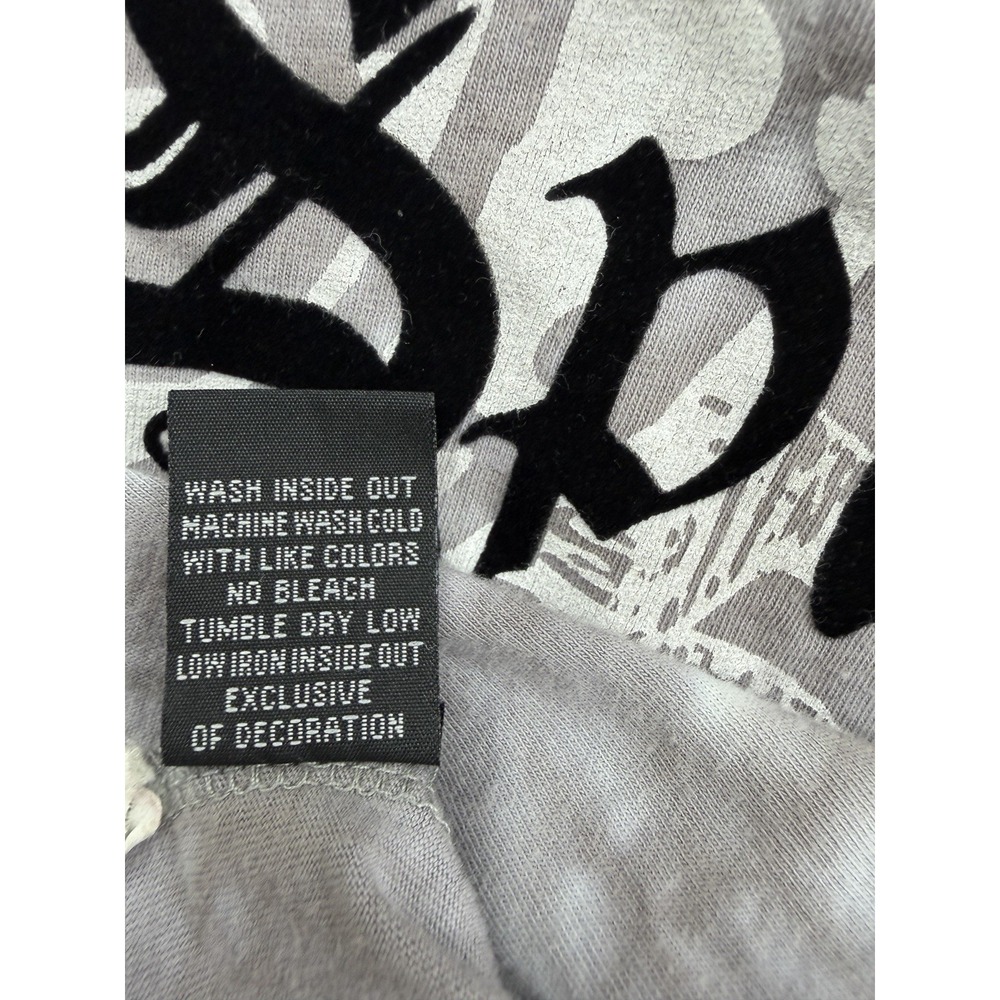 Rebel Spirit Mens Medium Gray Wings T-Shirt Grunge Streetwear 100% Cotton - Picture 7 of 16